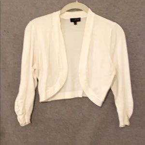 3/4 length cropped cardigan
